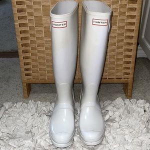 Tall Hunter rain boots